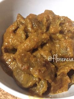 Foto resep Rendang Tanpa Santan (Fiber Creme)