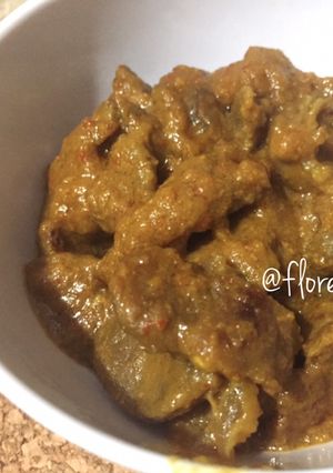 Foto resep Rendang Tanpa Santan (Fiber Creme)