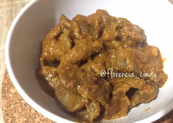 Cara Bikin Rendang Tanpa Santan (Fiber Creme) Menu Enak Dan Mudah Dibuat