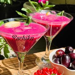 A picture of Jamun Panna.