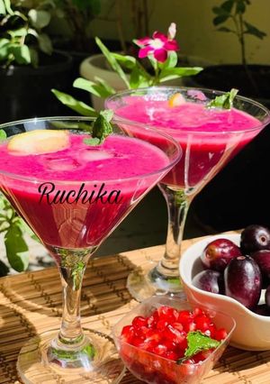 A picture of Jamun Panna.