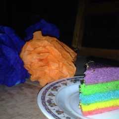 รูปของ Rainbow cake