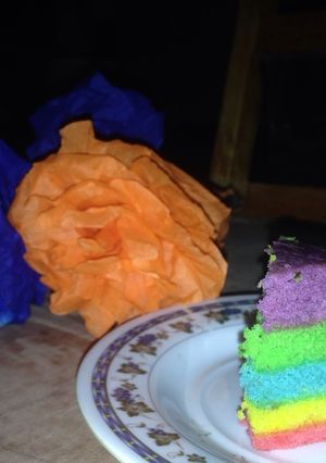 Foto resep Rainbow cake