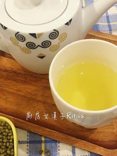 排毒去火綠豆水+綠豆薏仁甜湯 的食譜成品照片