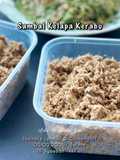 Sambal Kelapa Ikan untuk Kerabu