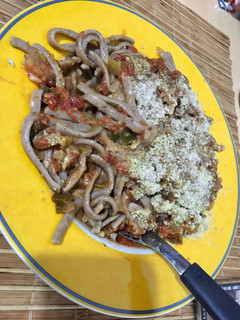 Una foto de Fideos de lentejas (Sin TACC / Sin Gluten / Vegan)