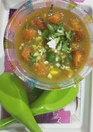 A picture of Mix veg soup.