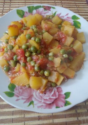 Una foto de Picantito de alberjas