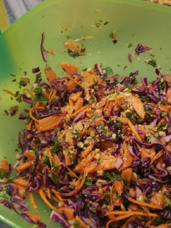 Una foto de Ensalada de papaya vietnamita