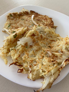 Una foto de Papa hash brown estilo la Doñita