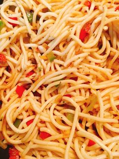 Una foto de Espaguetis (receta tupper)