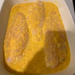 A picture of Baked fish.