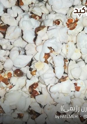 عکسی از دستور ((پاپ کورن رژیمی))