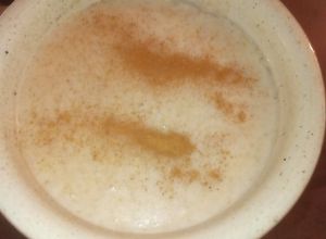 Una foto de Atol de harina de trigo integral