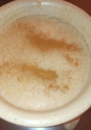 Una foto de Atol de harina de trigo integral