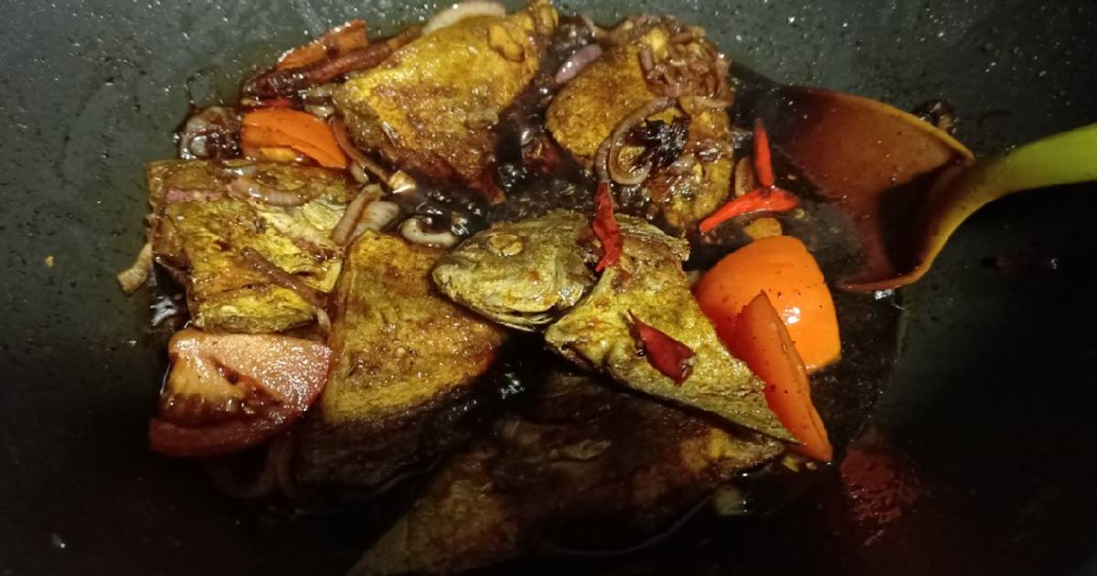 resepi ikan bawal masak kicap