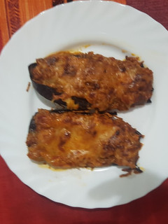 Una foto de Berenjenas rellenas de atún