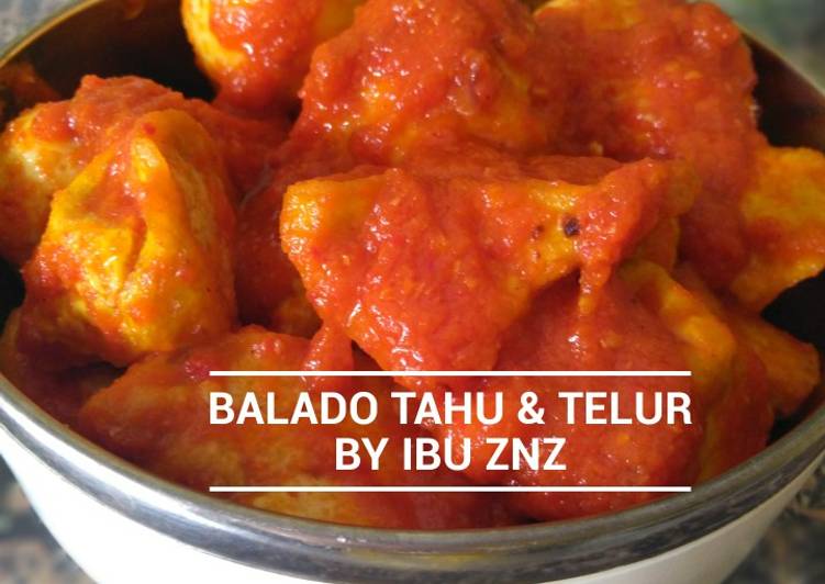Balado Tahu & Telur
