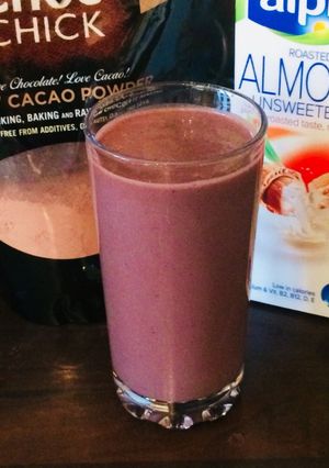 A picture of Chocolate Cherry Protein Shake.