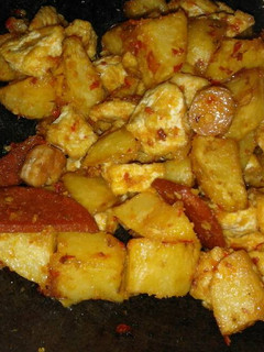 Foto resep Balado kentang tahu