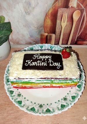 Foto resep Rainbow Cake