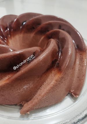 Foto resep Puding busa coklat