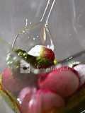 Verrine de pesto d'orties et radis roses du printemps