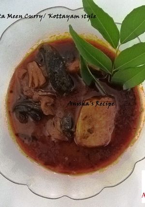 A picture of Mulakitta Meen Curry / Kottayam Style Fish Curry.