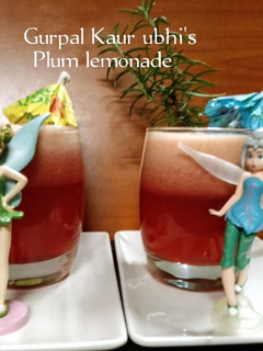 A picture of Plum lemonade.