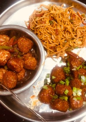 3 इन 1 मंचुरीयन (3 in 1 manchurian recipe in Hindi) रेसिपी मुख्य फोटो