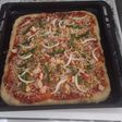 Pizza casera y crujiente