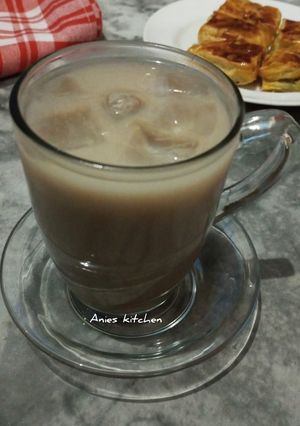 Foto resep Ice Tea Gula Aren with Fiber Creme