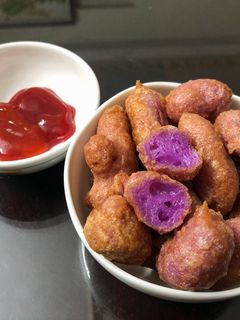 Hình của món Bánh khoai mỡ chiên ✨.