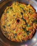 Leftover khichdi thalipeeth