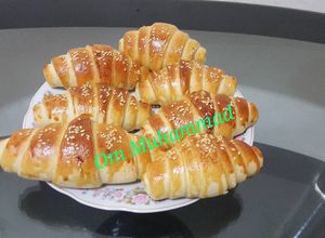 صورة لوصفة كرواسون بالجبنة 🥐🥐