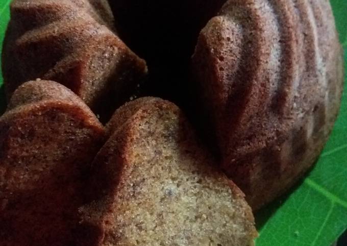 Cara Gampang Membuat Banana cake moist, Bisa Manjain Lidah