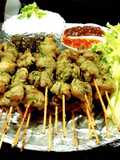 Grilled Chicken with Green Curry Sauce
