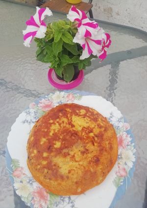 Foto principal de Tortilla de jamón, chorizo y queso