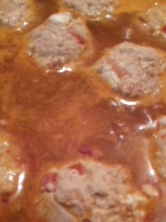 Una foto de Caldo de albóndigas