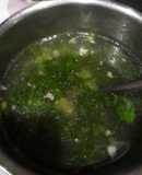 Canh cải thìa thịt bằm 🥗💖👍