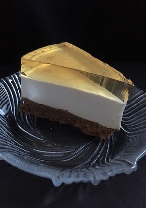 Almazselés sajttorta recept fotója