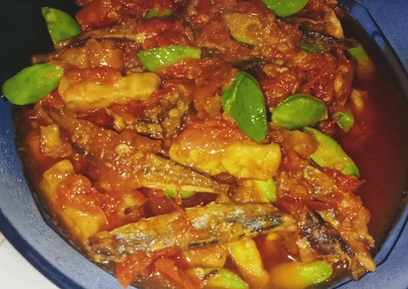 Sambel petai ikan asin