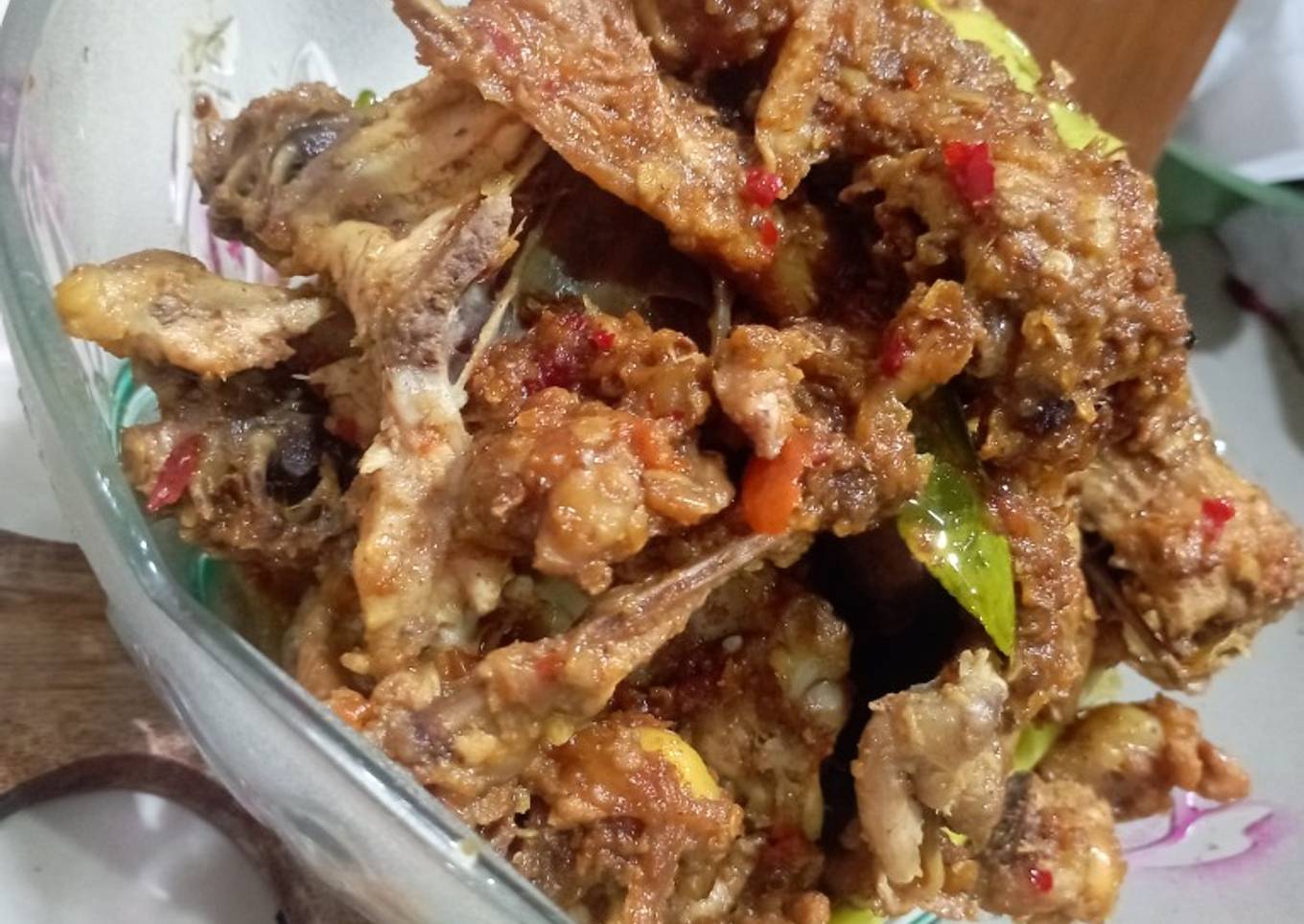 Rica" Tulang Ayam pedas manis