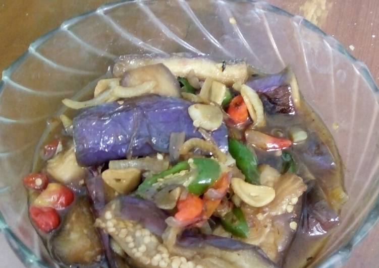 Tumis terong kecap Tumis terong kecap