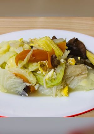 清燉大白菜 的食譜成品照片