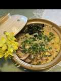 Hearty Mushroom Rice Porridge