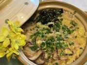 A picture of mushroom breakfast