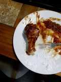 Barbecued chicken