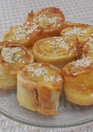 Foto resep Banana Bread Roll