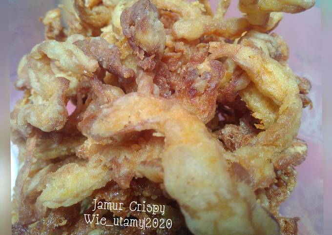 Jamur Crispy simpel cuma 3 bahan :D :D